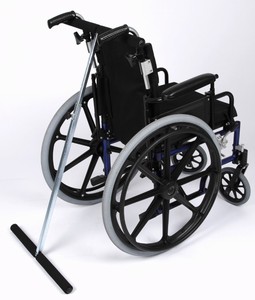 Illustration til Kipsikring til kørestol - så den ikke tipper