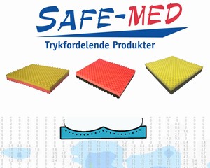 Illustration til SAFE Med siddepuder til lænestol og spisestuestol