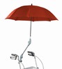 Paraply i farven Rød til Rollator & kørestole
