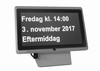 Dintido, kalender-ur