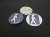 Badges med blindesymbol m. nål