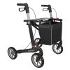 Athlon HD (Heavy Duty) kulfiber rollator med TPE hjul