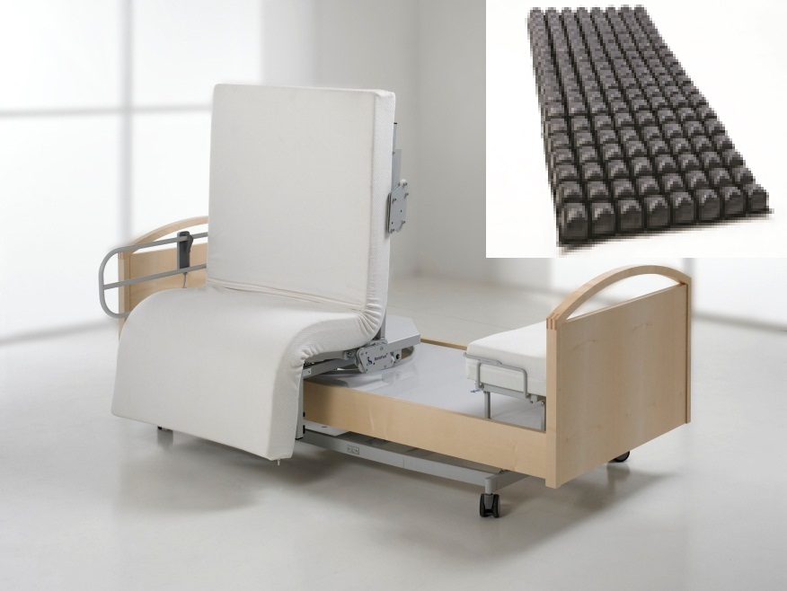 Hjælpemiddelbasen roho dry floatation madras system til roto senge ...