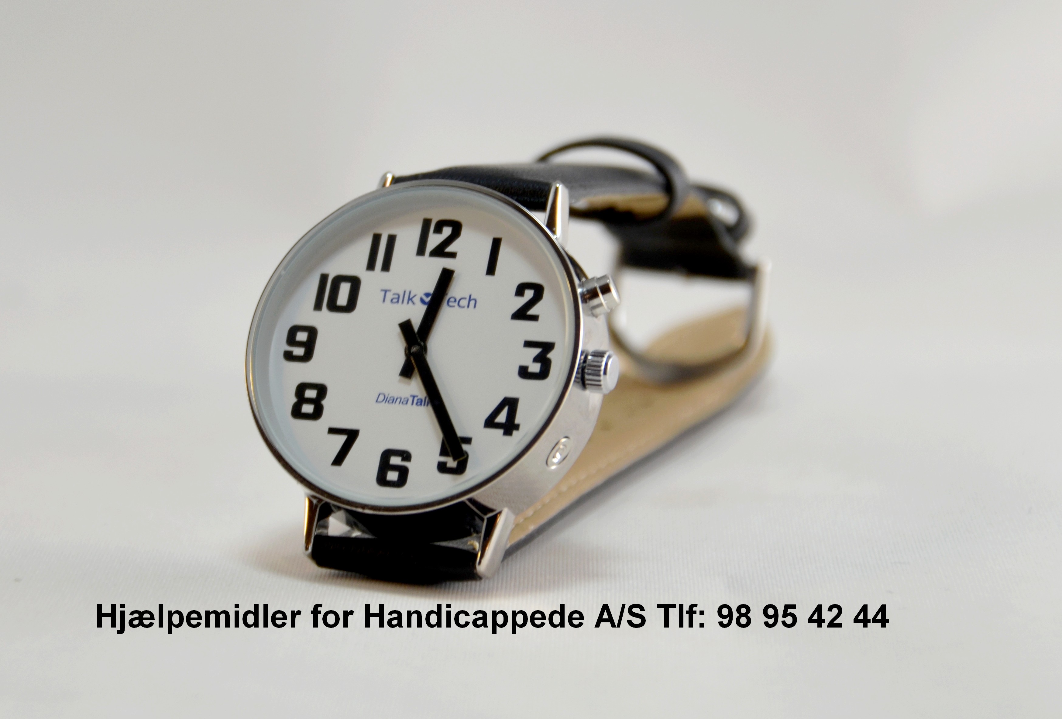 Tilsvarende Mary nedadgående Dansk talende armbåndsur DianaTalks Prime fra HJÆLPEMIDLER FOR HANDICAPPEDE  (HFH) - Hjælpemiddelbasen