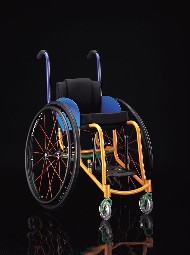 RGK M2 Kids  - eksempel fra produktgruppen manuelle kørestole med fast ramme, efter mål