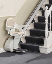 Cama stolelift til ligeløb  - eksempel fra produktgruppen trappelifte med sæder