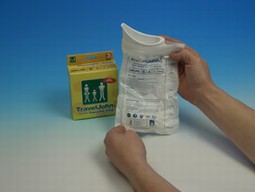TravelJohn (3 stk/pk)  - eksempel fra produktgruppen urinopsamlere med absorberende materiale