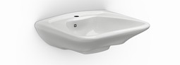 Håndvask, ergonomisk formet