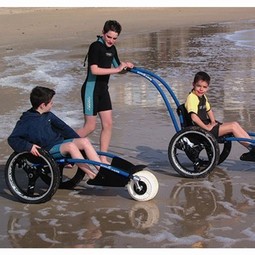Hippocampe - kørestol til skov, strand og vand