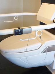 Geberit AquaClean 8000plus UP vaske tørre toilet. væghængt