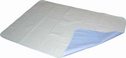 Immedia Absorberende underlag  - eksempel fra produktgruppen vaskbare hygiejneunderlag til senge