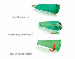 Easy-Slide til støttestrømper med åben/lukket tå & Easy-Off strømpeaft