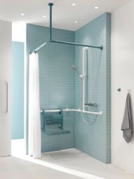 HEWI sæde for ophængning på stangsystem