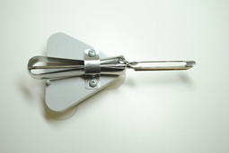 Kartoffelskræller med sugekop  - eksempel fra produktgruppen skrælleknive