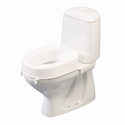 Etac Hi-Loo løstmonteret toiletforhøjer med kanstop uden låg