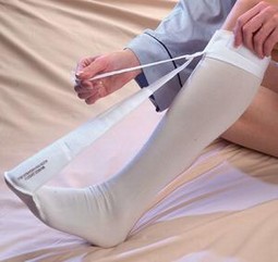 Strømpe til behandling af plantar fasciitis