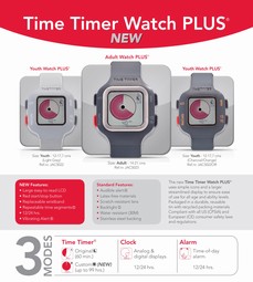 Time Timer Armbånds ur, Timetimer Time Timer Armbånds ur, Timetimer