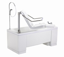 Ezion - Hæve/sænke badekar med stol lift inkl. underbensløft