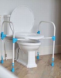 Big John fritstående toiletstol/toiletforhøjer