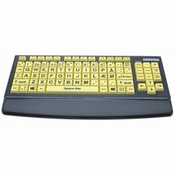 KEY-LARGE-P  - eksempel fra produktgruppen tastaturer med visuelt tydelige taster