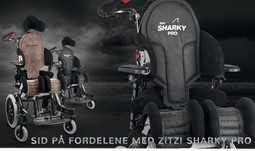 Multijusterbar ryg til Zitzi Sharky Pro  - eksempel fra produktgruppen rygstøtter til kørestole