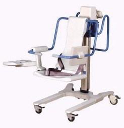 Hektor sidelift  - eksempel fra produktgruppen mobile personløftere med faste sæder til forflytning af siddende person