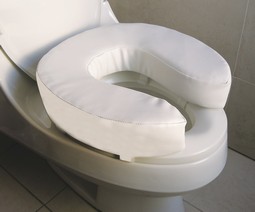 Blød toiletforhøjer  - eksempel fra produktgruppen løse toiletforhøjere uden befæstelse