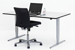 ErgoSkrivebord 200x90cm  - eksempel fra produktgruppen skriveborde