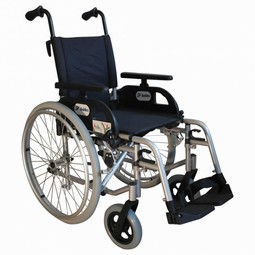 Marlin kørestol, stål, fås i 4 forskellige bredder