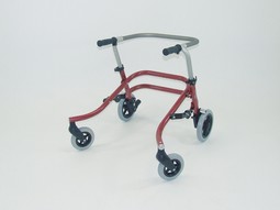 Flux træk rollator til børn  - eksempel fra produktgruppen rollatorer med 4 hjul, trækkes