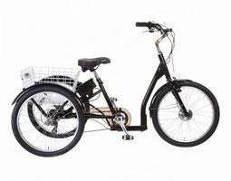 Amladcykler 3-hjulet handicapcykel med el-hjælpemotor