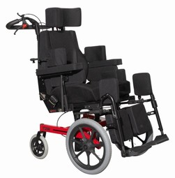 Manuel Gas komfortkørestol, forhjulsdrevet