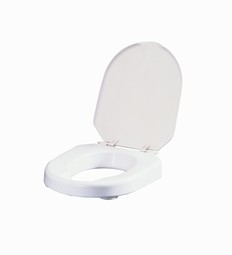 Etac Hi-Loo løstmonteret toiletforhøjer med kantstop og låg  - eksempel fra produktgruppen løse toiletforhøjere uden befæstelse