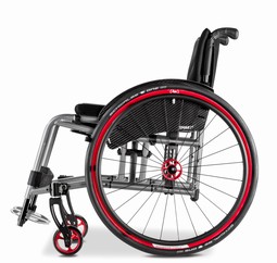 SMART F  - eksempel fra produktgruppen manuelle kørestole, sideværts sammenklappelige, standardmål