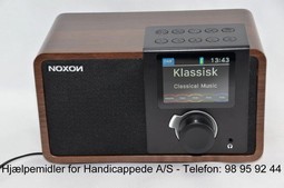 Noxon digital radio med DAB og FM, 5 faste stationer