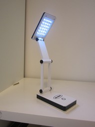 Bærbar LED lampe