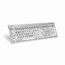 LogicKeyboard Mac Sort på Hvid