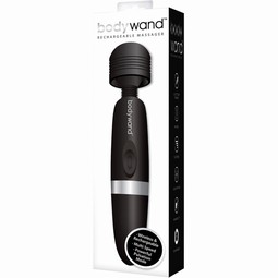 Bodywand - Genopladelig Magic Wand Vibrator i sort