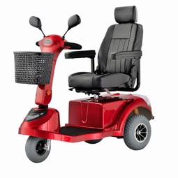 Damos T6  - eksempel fra produktgruppen elkørestole, manuel styring, klasse b (til indendørs og udendørs brug)
