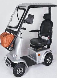 Damos C10  - eksempel fra produktgruppen elkørestole, manuel styring, klasse c (primært til udendørs brug)