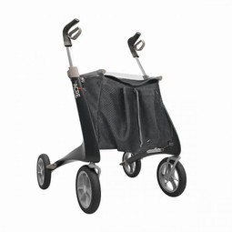 ByAcre rollator - dansk-udviklet kulfiber-rollator