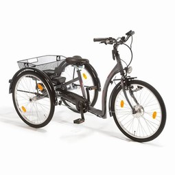 3-18 3-hjulet cykel med pedalbremse, 7 gear og hjælpemotor