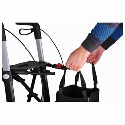 Gepard kulfiber letvægts rollator