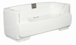 Lifestyle - badekar m/eldrevet sidepanel