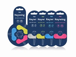 Keywing nøglegreb  - eksempel fra produktgruppen tilpasningsgreb til låse og nøgler