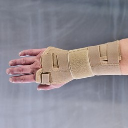 Manibus strong håndledsbandage - beige