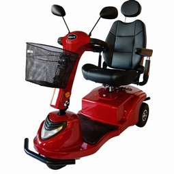 VARSØ EL SCOOTER V-350  - eksempel fra produktgruppen elkørestole, manuel styring, klasse b (til indendørs og udendørs brug)