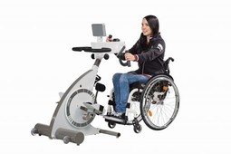 Kinevia Aktiv/Passiv Cykel  - eksempel fra produktgruppen træningscykler til stol eller seng