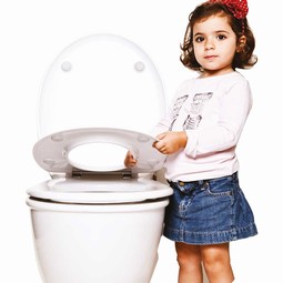 Familie toiletsæde  - eksempel fra produktgruppen toiletsæder