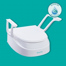 Smartfix Toiletforhøjer med armlæn